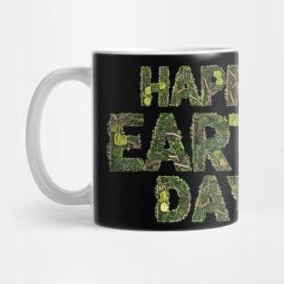 Happy Earth Day Stickers Mug